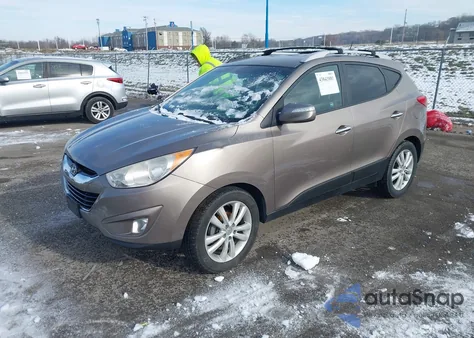 2011 Hyundai Tucson Limited from USA, damaged, VIN KM8JU3AC0BU226954